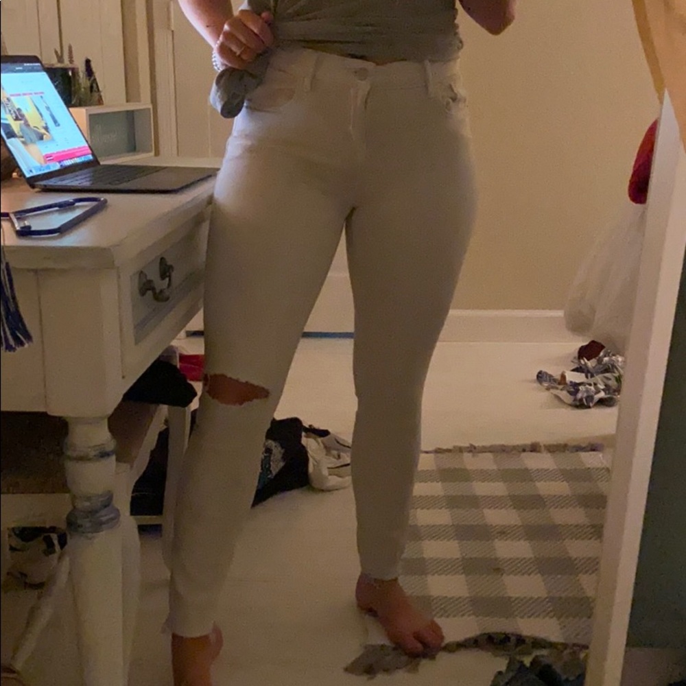 Old Navy White Jeans